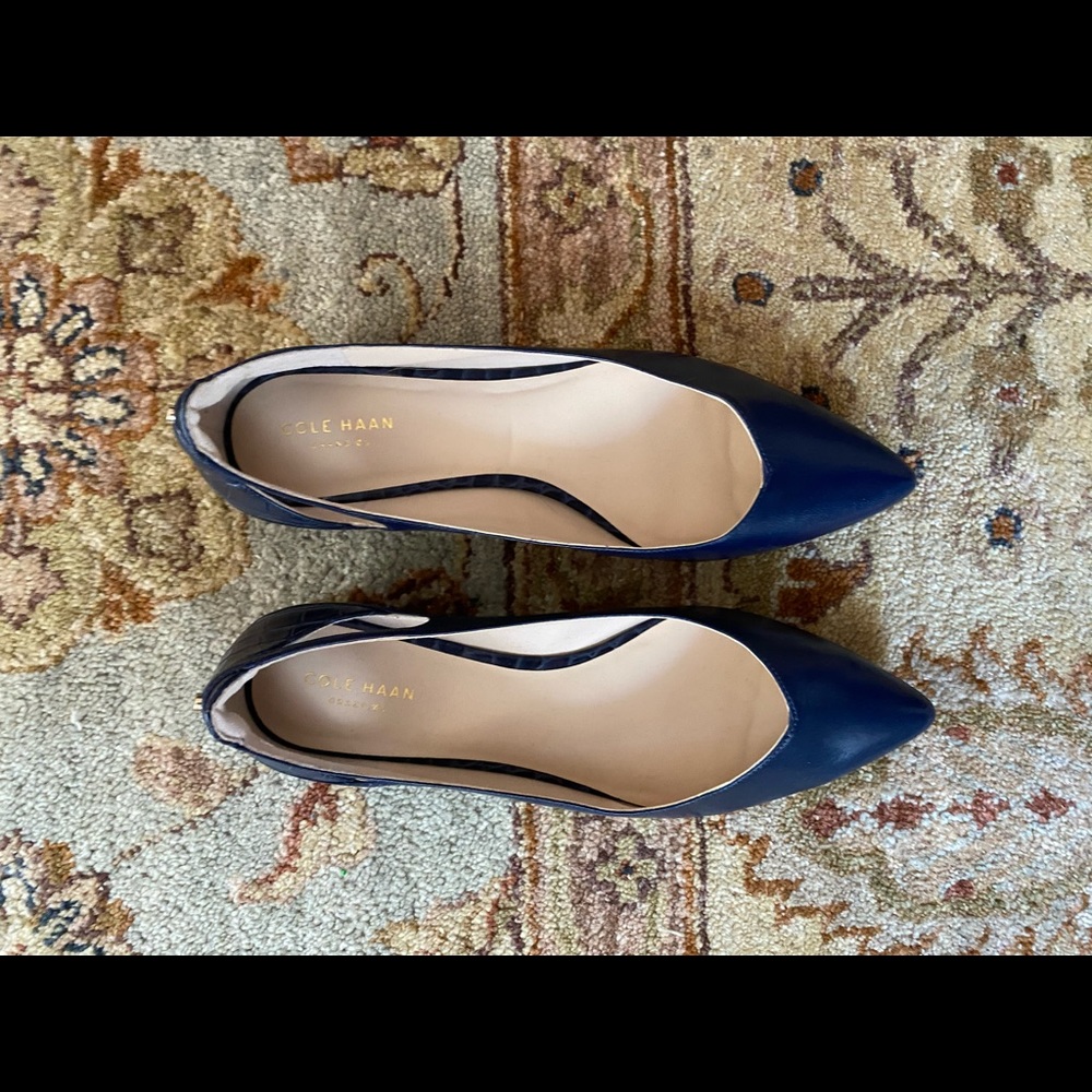 Cole Haan pointy toe flats